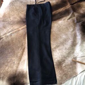 Ralph Lauren, fully lined, black linen pants!